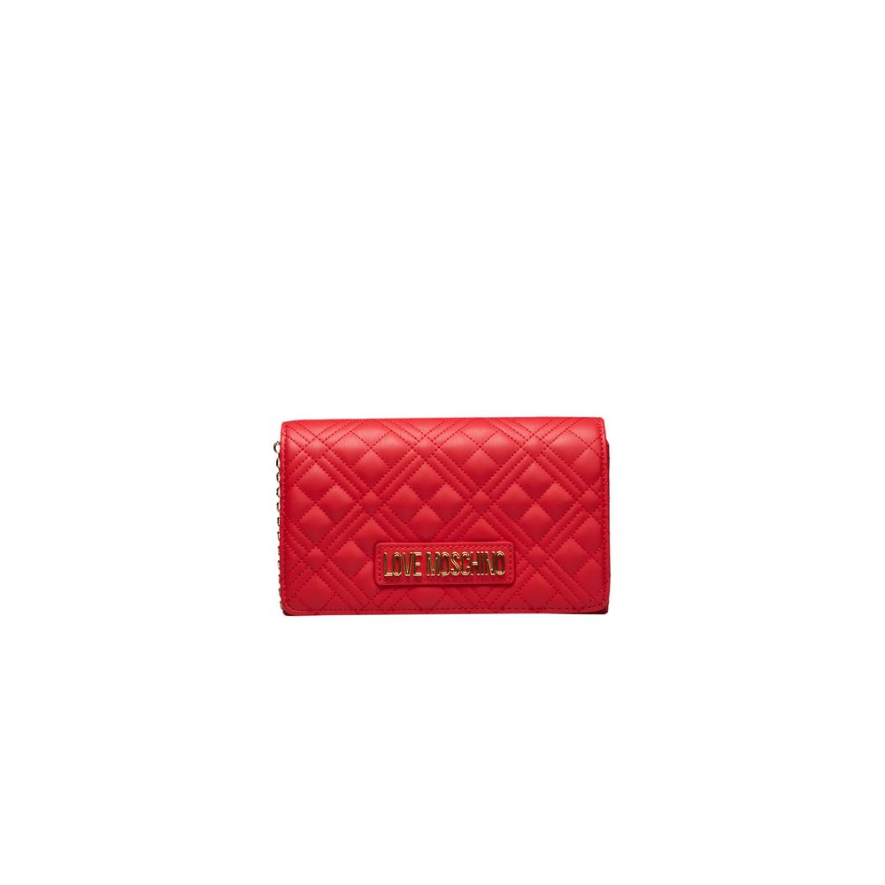 Love Moschino Red Polyethylene Crossbody Bag Love Moschino