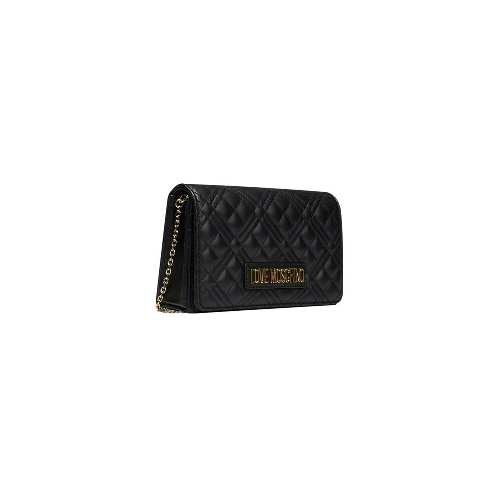 Love Moschino Black Polyethylene Crossbody Bag Love Moschino