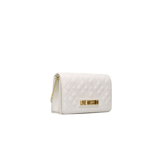 Love Moschino White Polyethylene Women Crossbody Bag Love Moschino