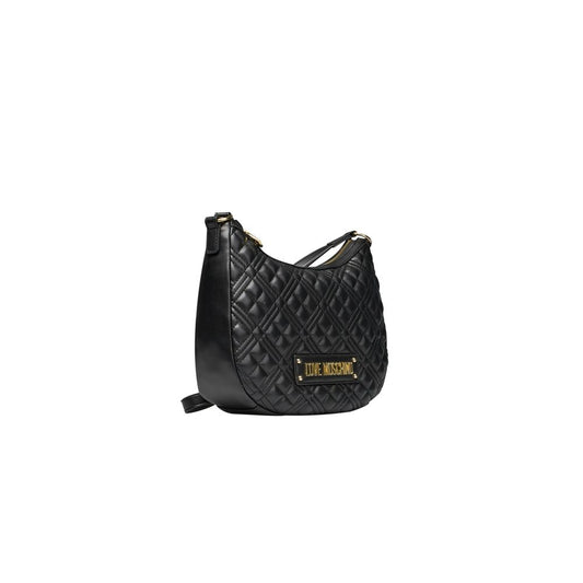 Love Moschino Black Polyethylene Crossbody Bag Love Moschino