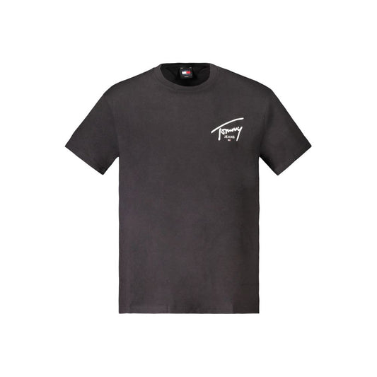 Tommy Hilfiger Black Cotton T-Shirt