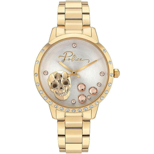 Police Gold Stainless Steel Watch Police