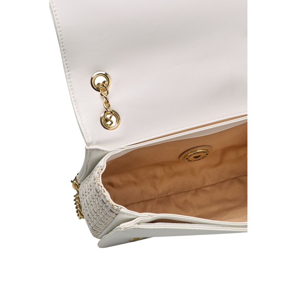 Love Moschino White Polyethylene Crossbody Bag Love Moschino