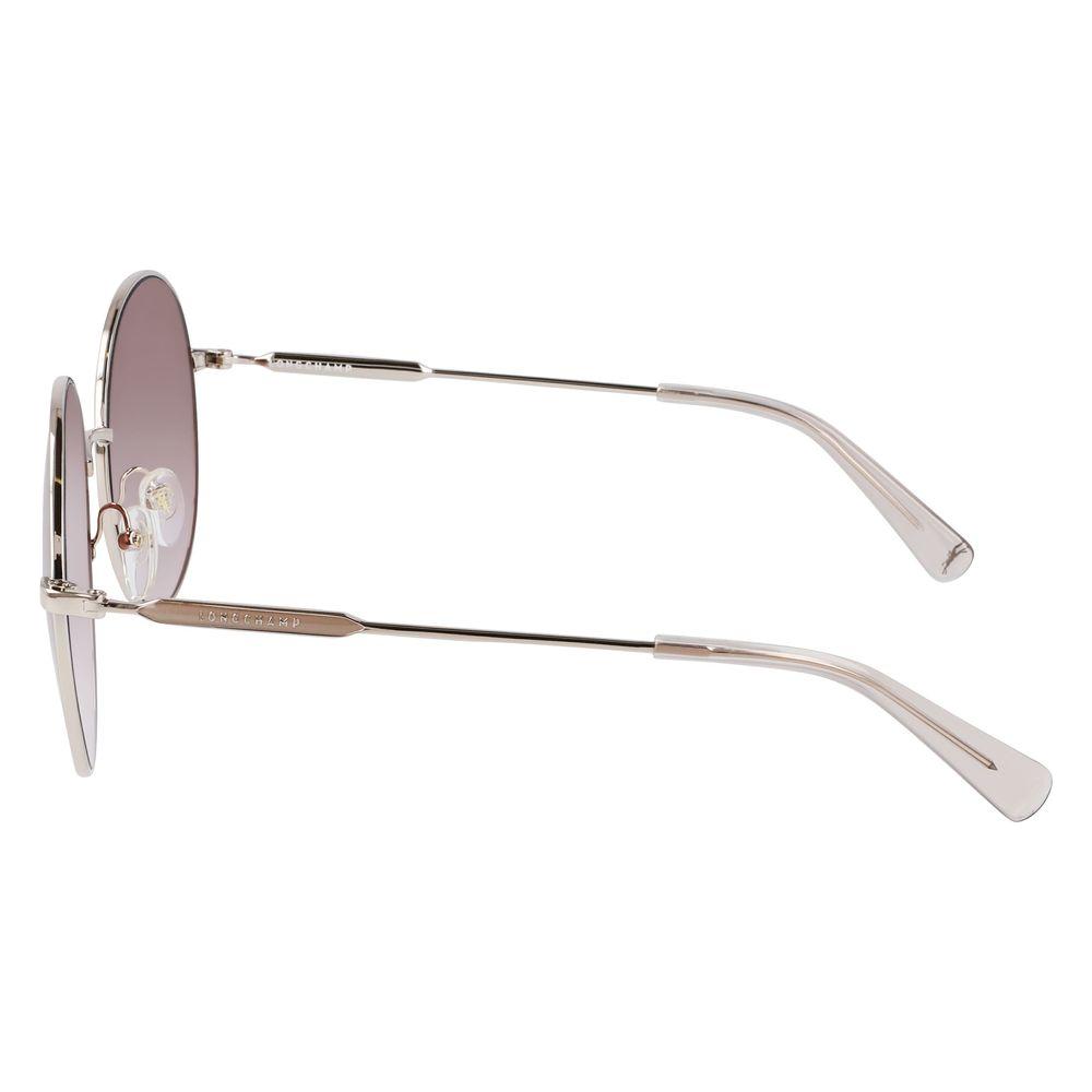 Longchamp Gold Metal Sunglasses Longchamp