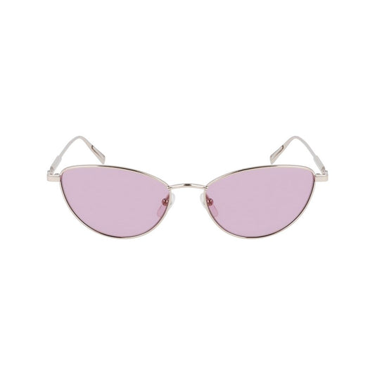 Longchamp Rose Gold Metal Sunglasses Longchamp