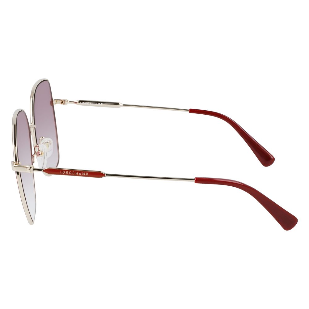 Longchamp Red Metal Sunglasses Longchamp