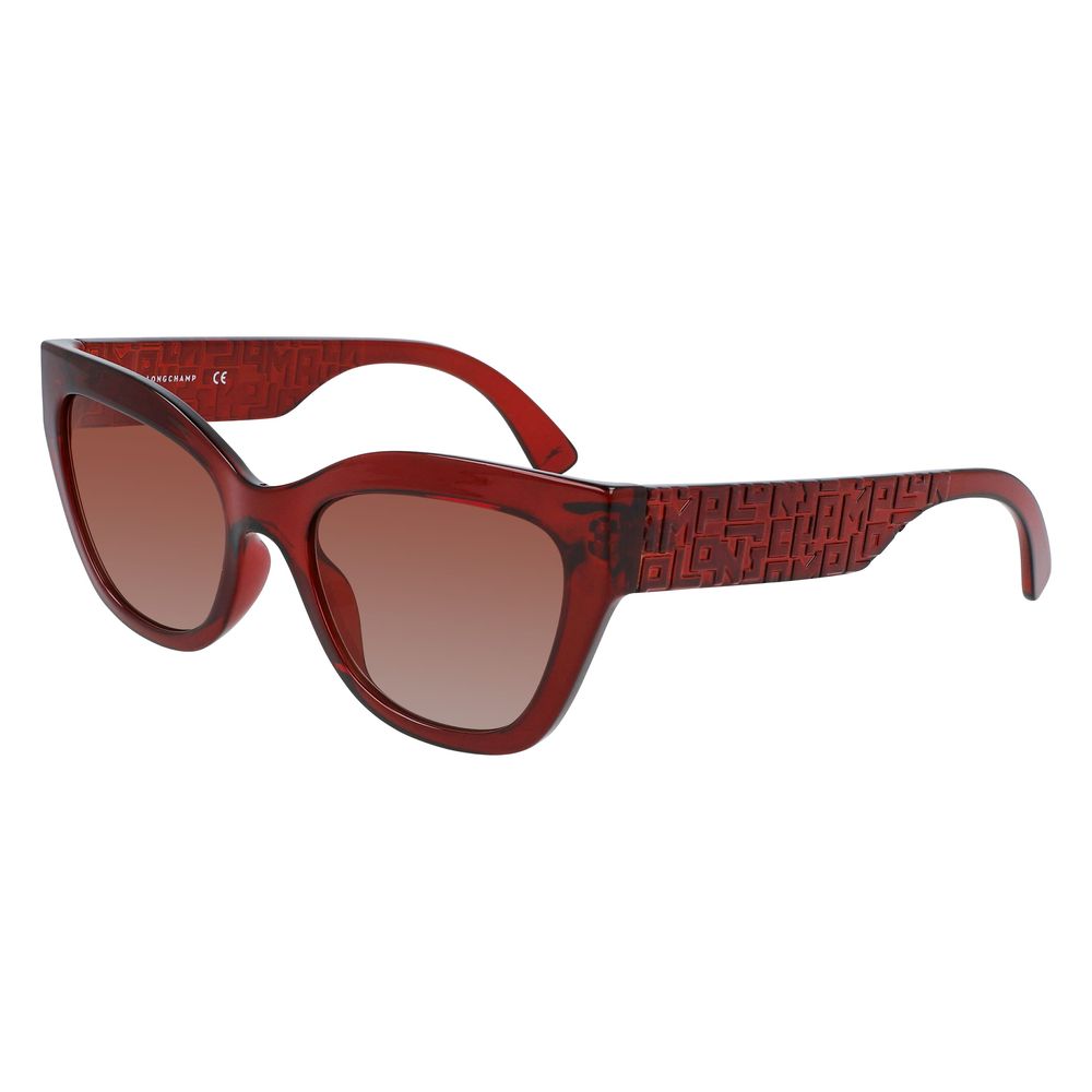 Longchamp Red Injected Sunglasses Longchamp