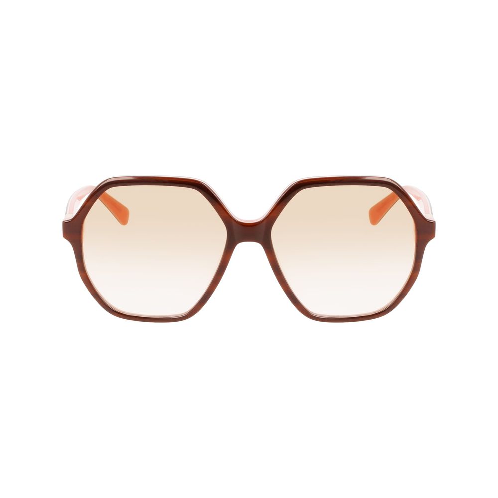 Longchamp Brown Acetate Sunglasses Longchamp