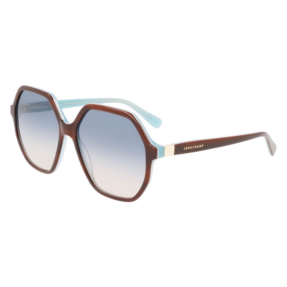 Longchamp Brown Acetate Sunglasses Longchamp