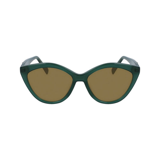 Longchamp Green Acetate Sunglasses Longchamp