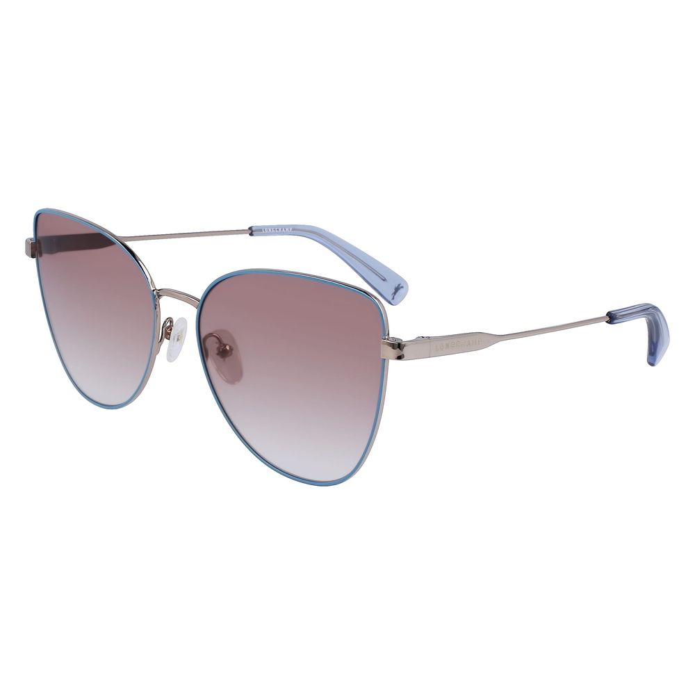 Longchamp Bicolor Metal Sunglasses