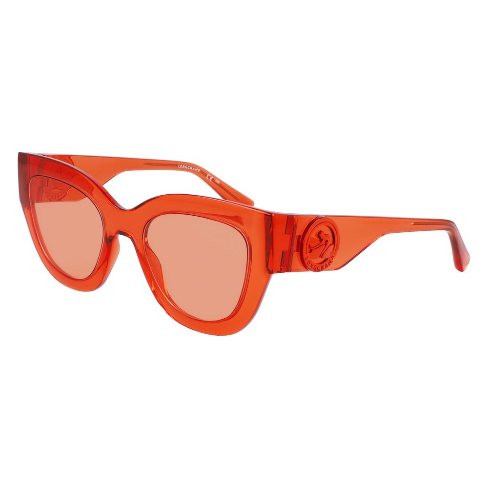 Longchamp Orange Injected Sunglasses Longchamp