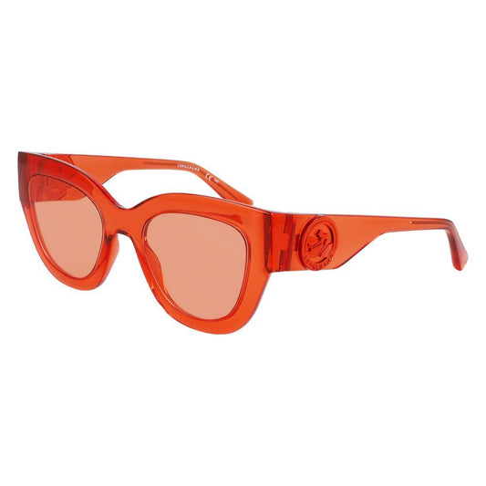 Longchamp Orange Injected Sunglasses Longchamp