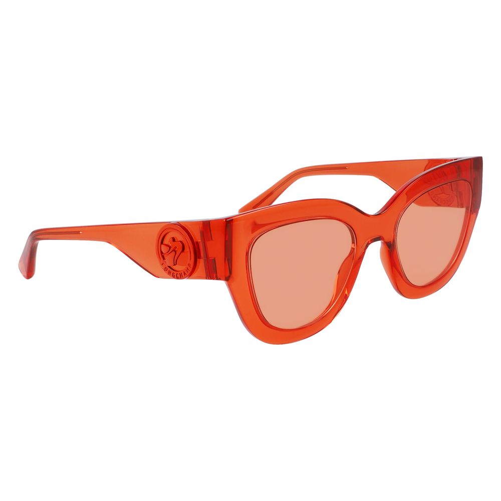 Longchamp Orange Injected Sunglasses Longchamp