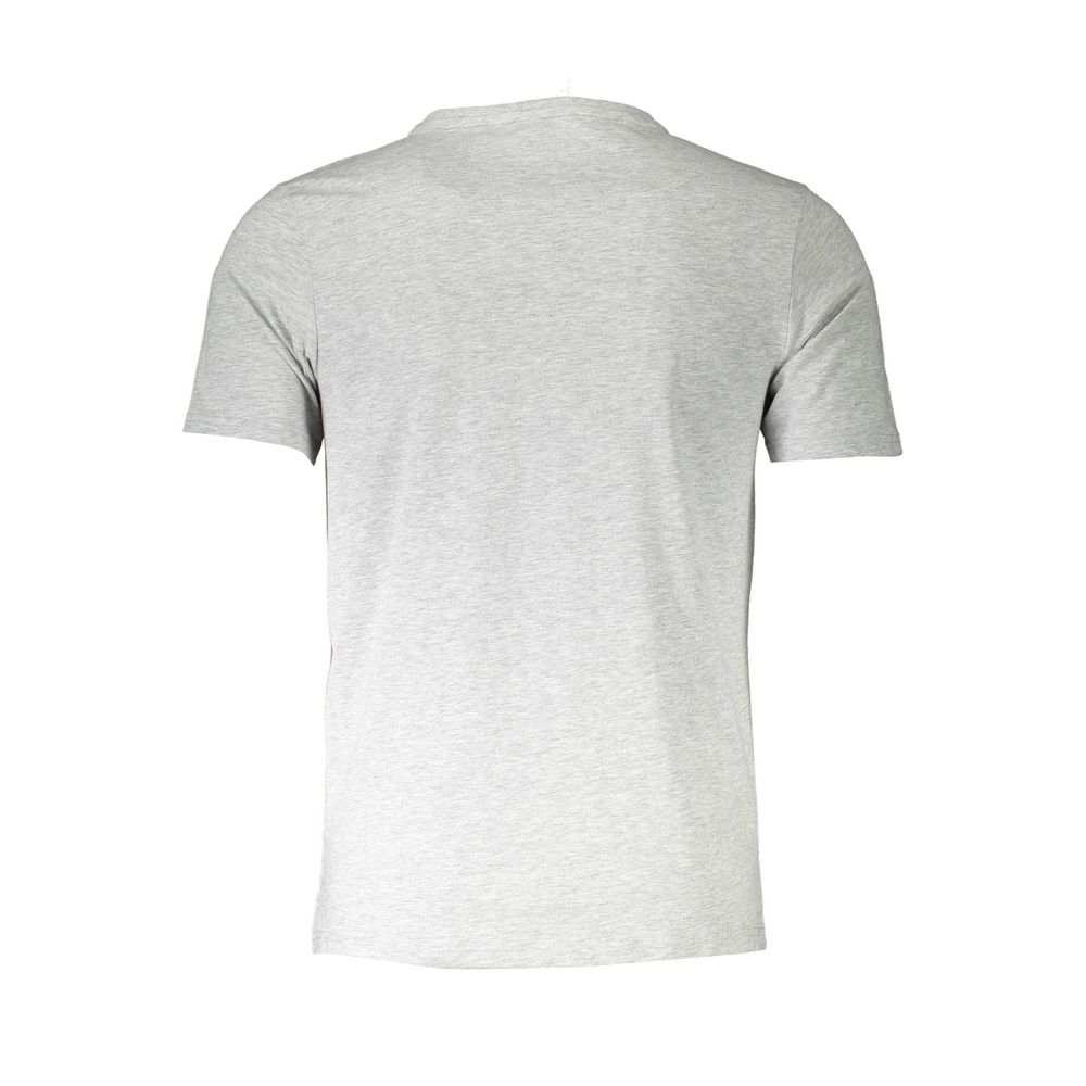 Aeronautica Militare Gray Cotton T-Shirt Aeronautica Militare