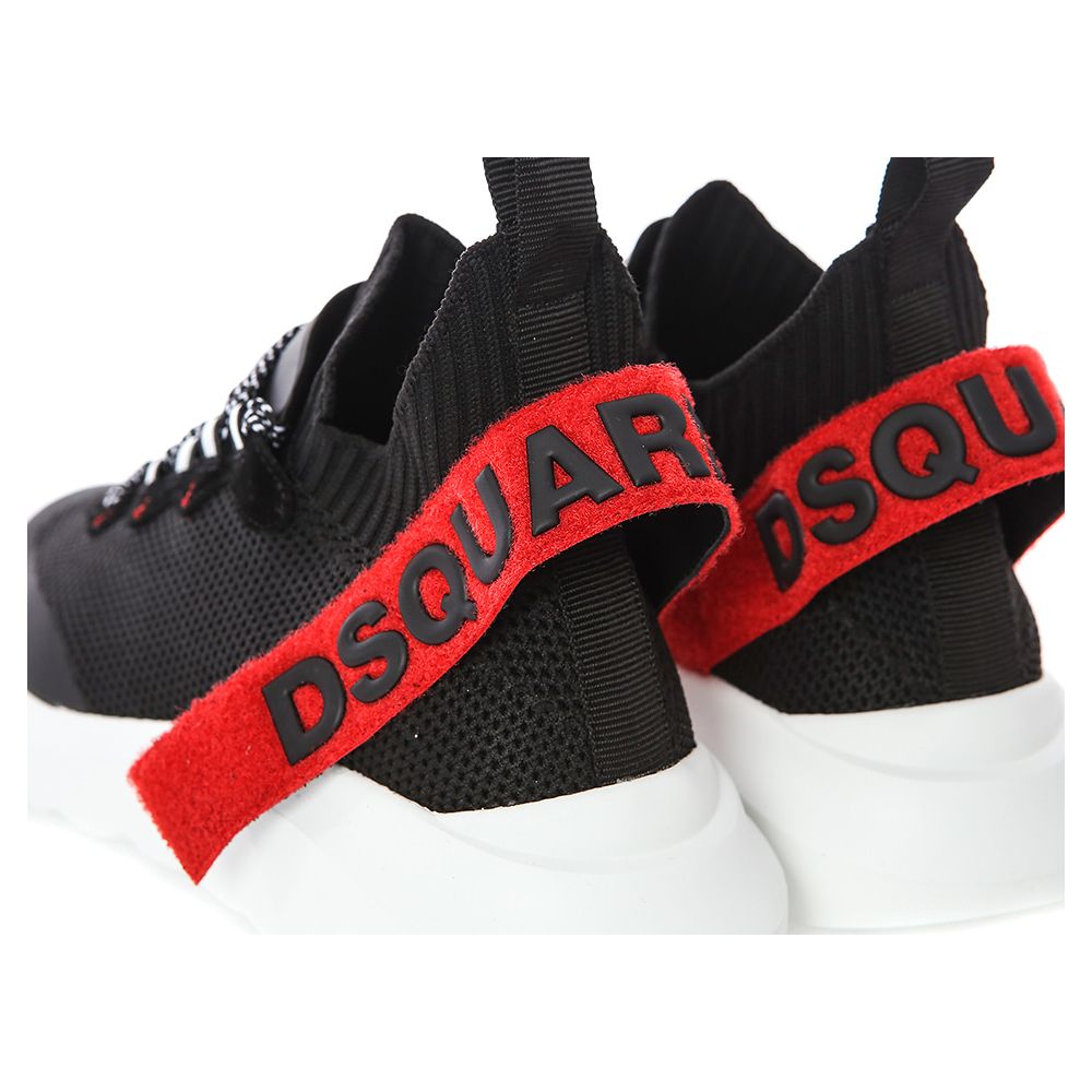 Dsquared² Black Polyester Sneaker Dsquared²