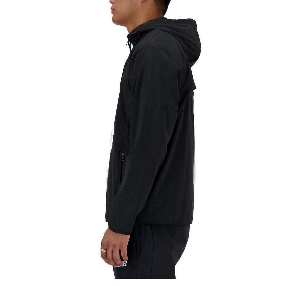 New Balance Black Polyamide Jacket New Balance