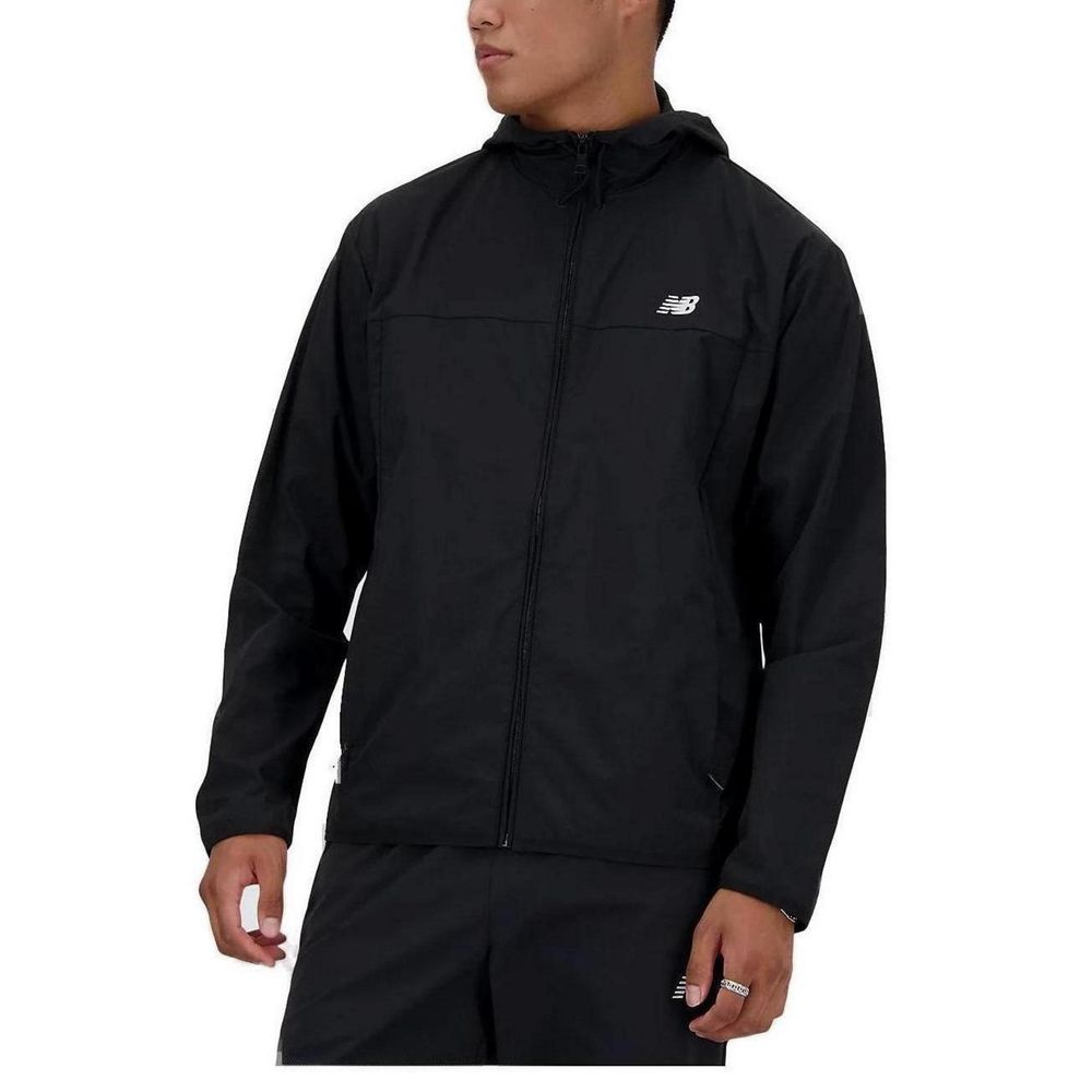 New Balance Black Polyamide Jacket New Balance