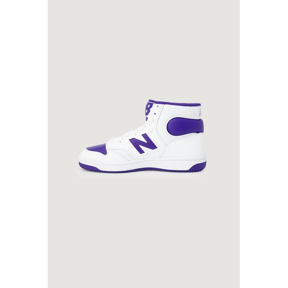 New Balance Purple Leather Sneaker New Balance