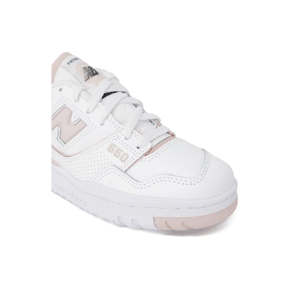 New Balance Pink Leather Sneaker New Balance