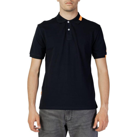 Suns Blue Cotton Polo Shirt