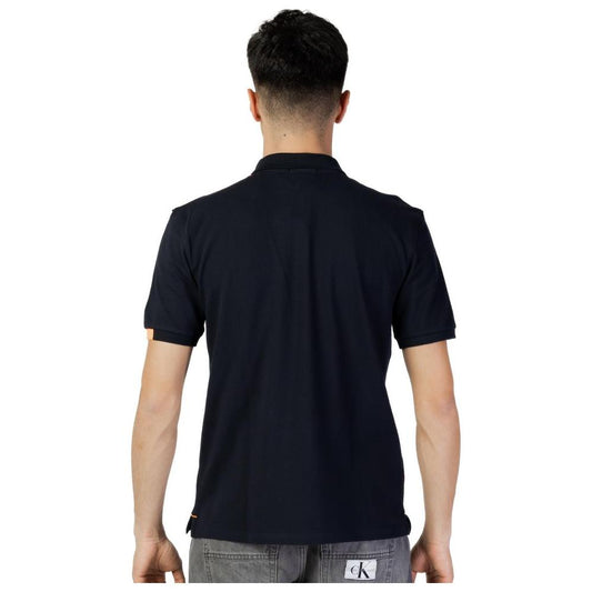 Suns Blue Cotton Polo Shirt Suns