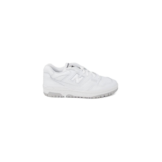 New Balance White Leather Sneaker