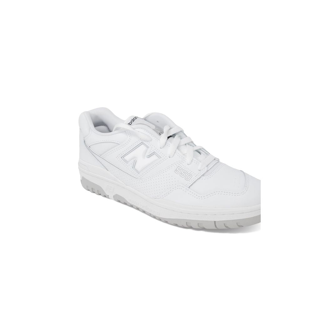 New Balance White Leather Sneaker New Balance