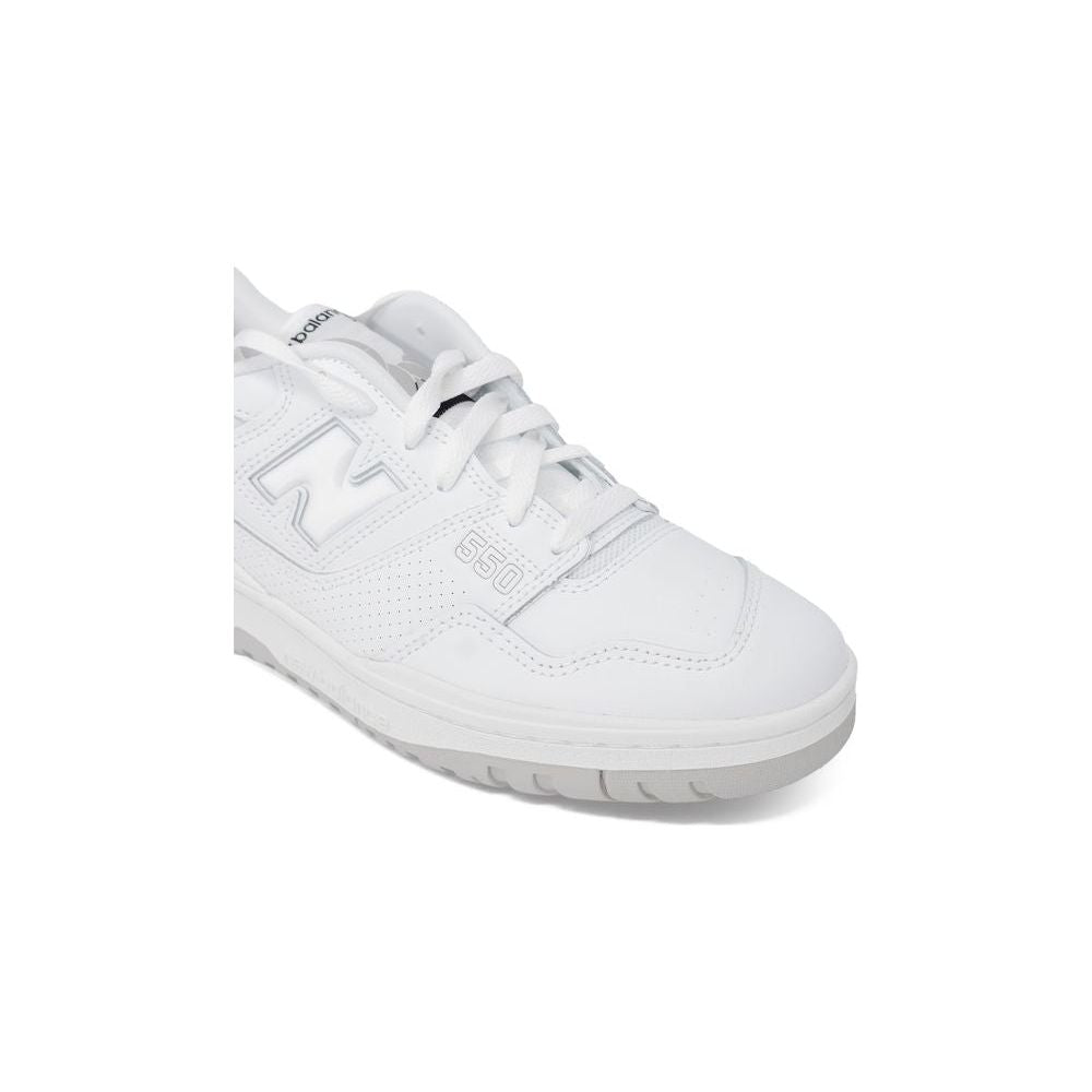 New Balance White Leather Sneaker New Balance