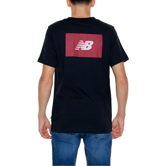 New Balance Black Cotton T-Shirt New Balance