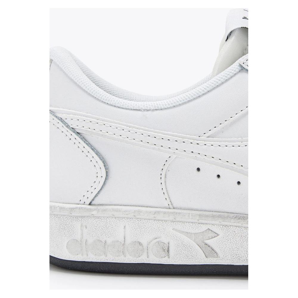 Diadora White Leather Sneaker Diadora