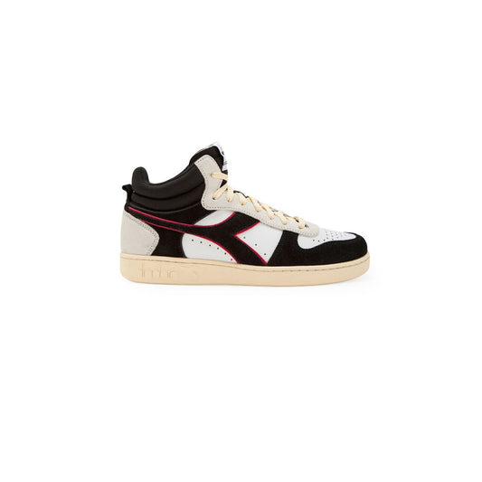 Diadora Black Leather Sneaker