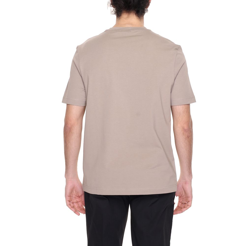 Hugo Boss Brown Cotton T-Shirt Hugo Boss