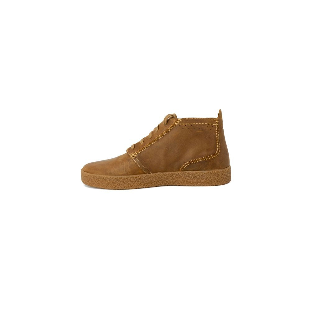 Clarks Beige Leather Boot Clarks