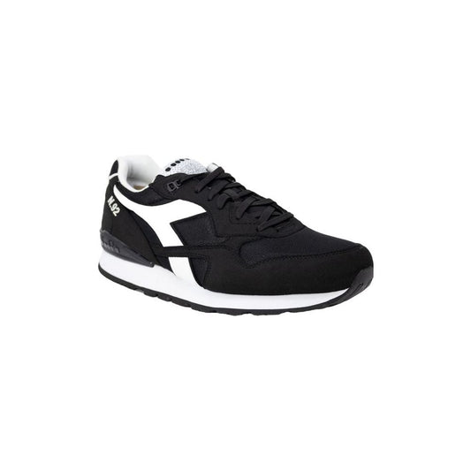 Diadora Black Fabric Sneaker Diadora