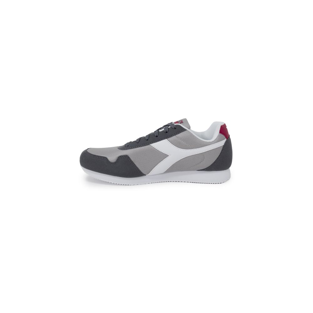 Diadora Gray Polyester Sneaker Diadora