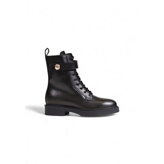 Furla Black Leather Boot