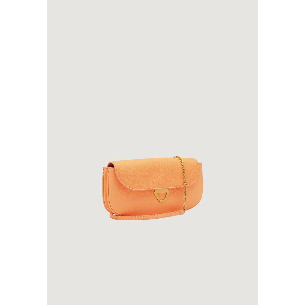 Coccinelle Orange Leather Handbag Coccinelle