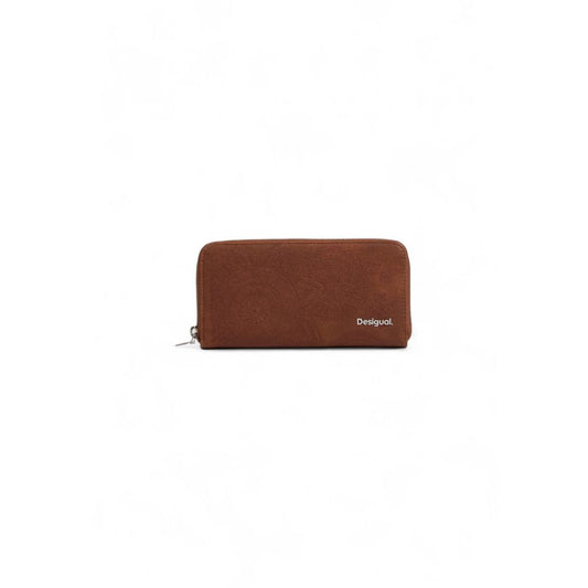 Desigual Brown Polyethylene Wallet Desigual