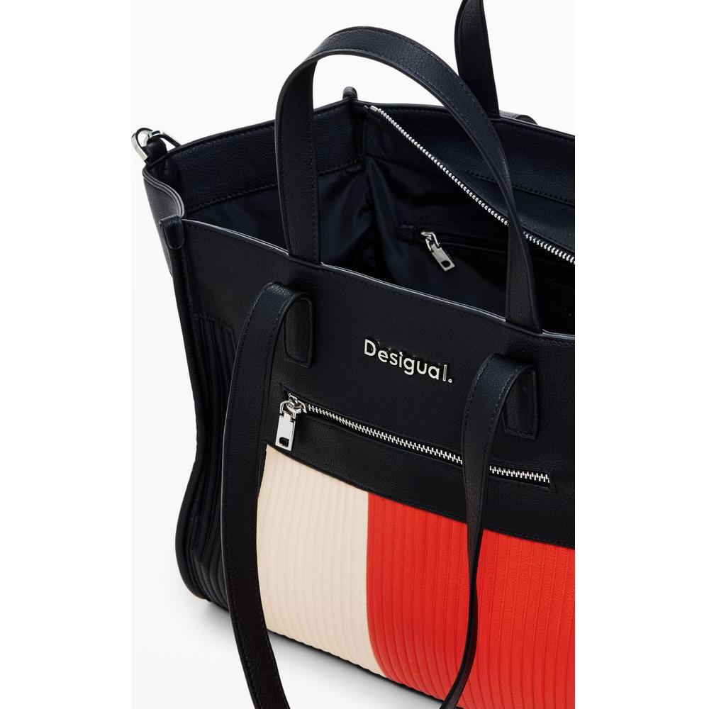 Desigual Black Polyethylene Handbag Desigual