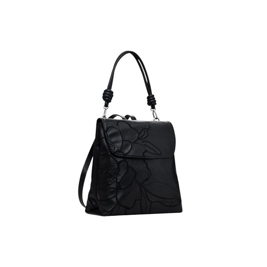 Desigual Black Polyethylene Backpack