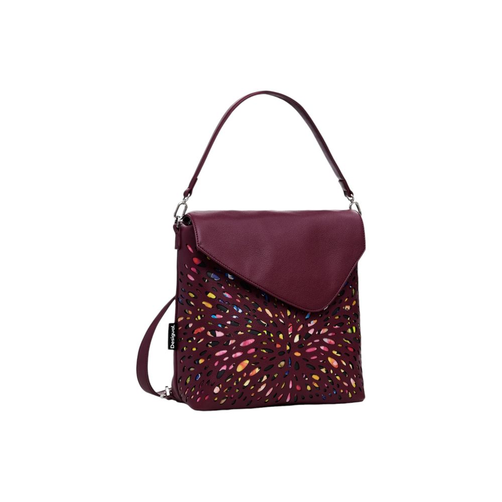 Desigual Bordeaux Polyethylene Backpack