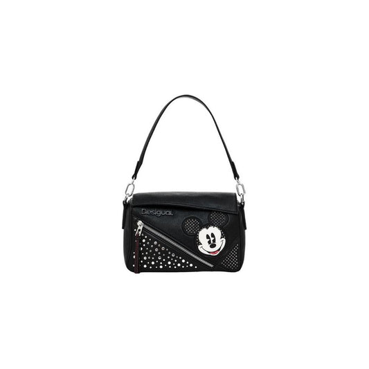 Desigual Black Polyethylene Handbag Desigual