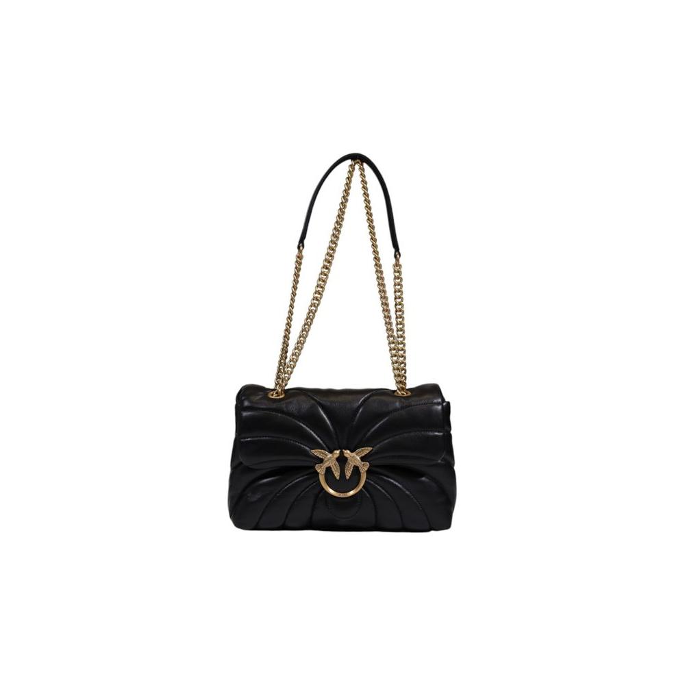 PINKO Black Leather Handbag PINKO