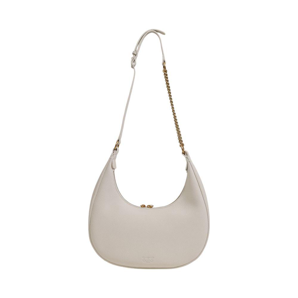 PINKO White Leather Handbag PINKO