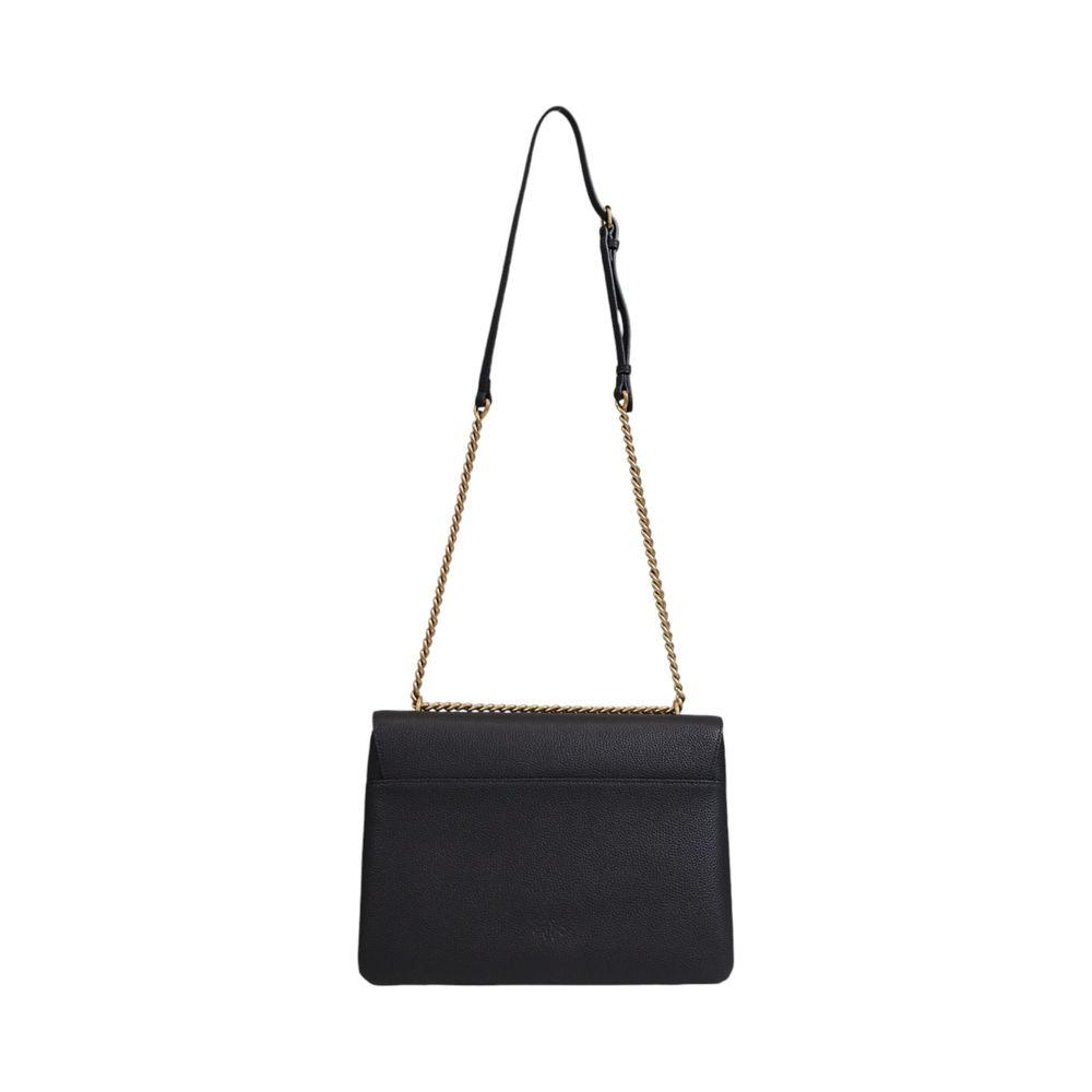 PINKO Black Leather Handbag PINKO