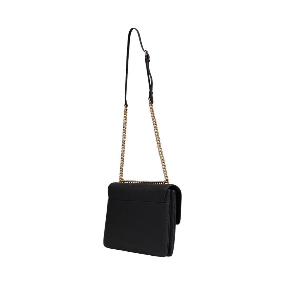 PINKO Black Leather Handbag PINKO