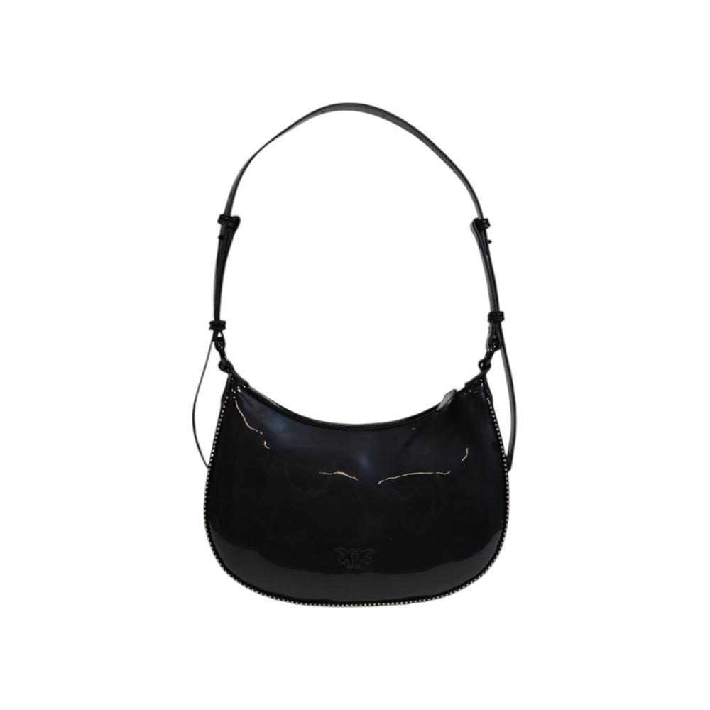 PINKO Black Leather Handbag PINKO