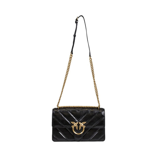 PINKO Black Leather Handbag PINKO