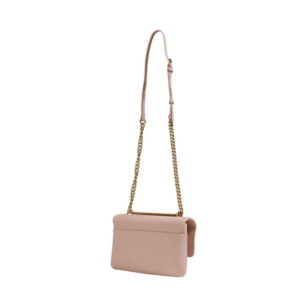 PINKO Pink Leather Handbag PINKO